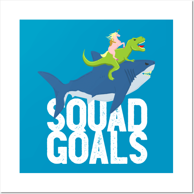 Extreme Squad Goals Wall Art by emodist